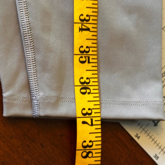 Anine Bing Sport NWT Size XL Blake Logo Gray print Leggings - Picture 16 of 16